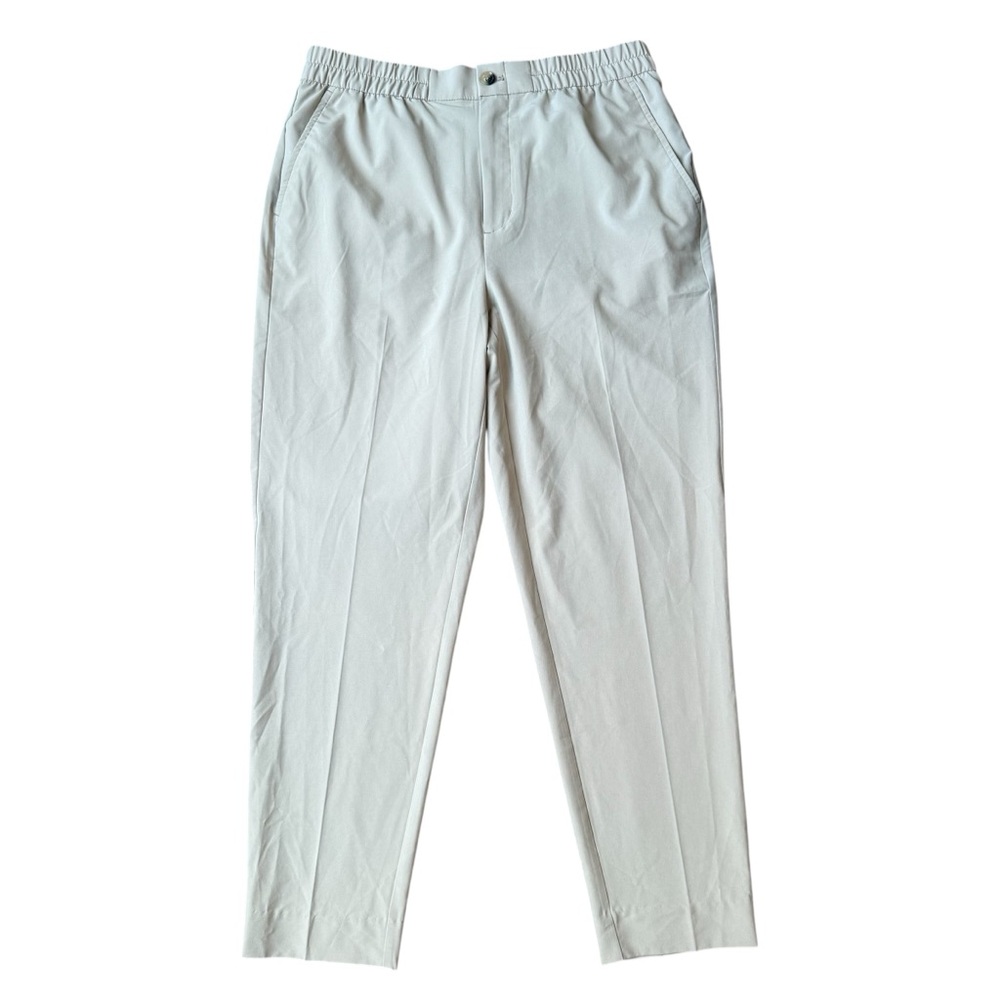 Lightweight Travel Pants Women’s Small Khaki Banana Republic Air Stretch Casual - Picture 1 of 8